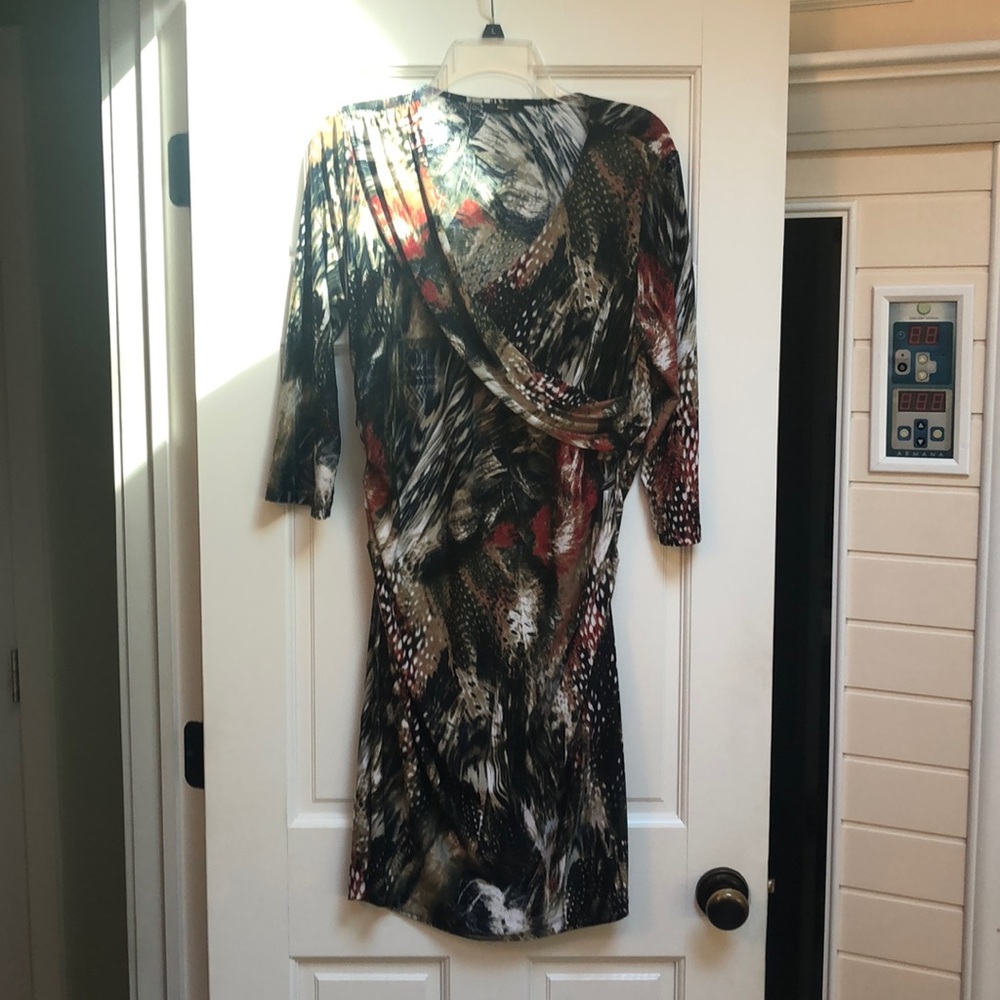 Wrap style dress
